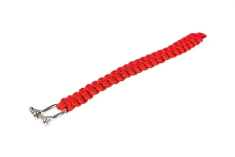 Bracelet de survie (U) - rouge