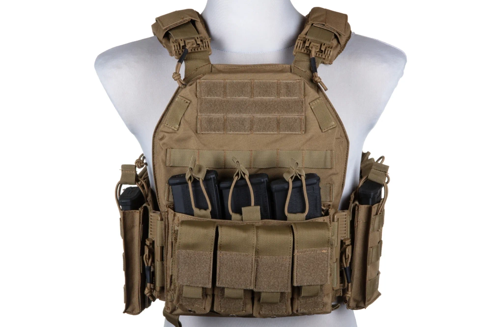 Gilet tactique Plate Carrier 8944-1 GFC Tactical Tan
