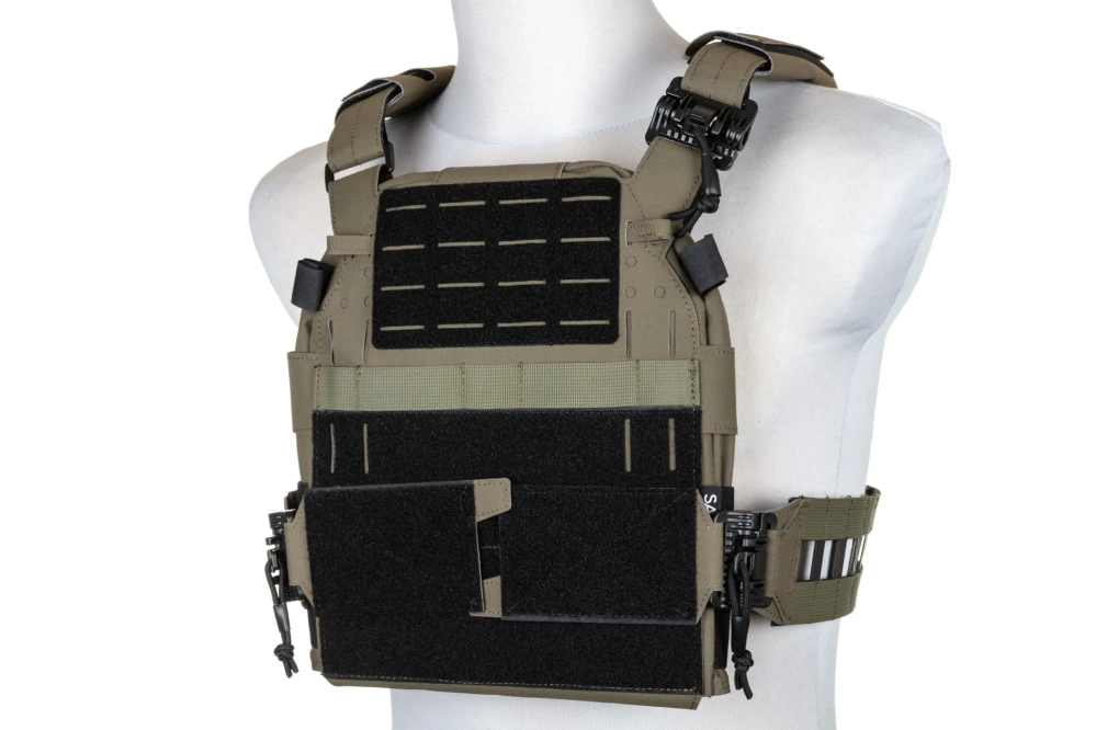 Kamizelka Taktyczna typu Plate Carrier Specna Arms Tactical QR III Oliwkowa