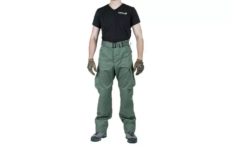 Spodnie parka - oliwkowe