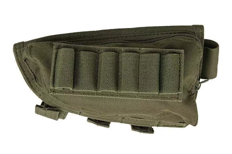 Shotgun Stock Shell Pouch - Olive