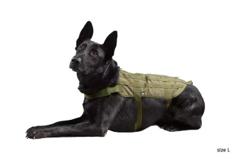 Gilet tactique pour chien - vert olive