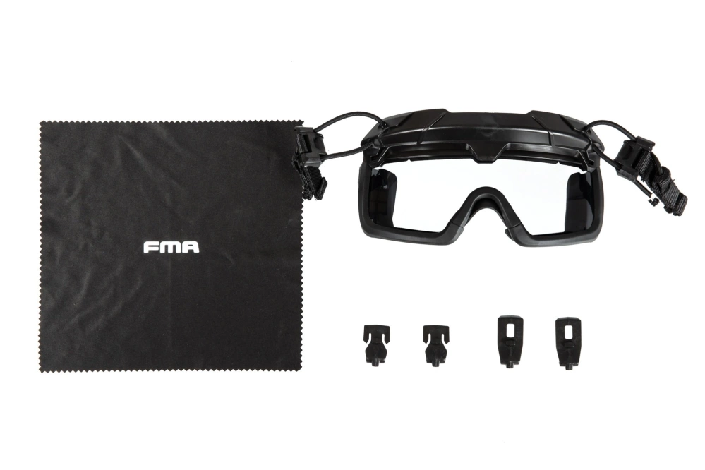 Lunettes tactiques pour casqueFMA - noir