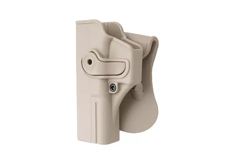Glock 17/22/31 Polymer holster for LEFT HANDED - tan