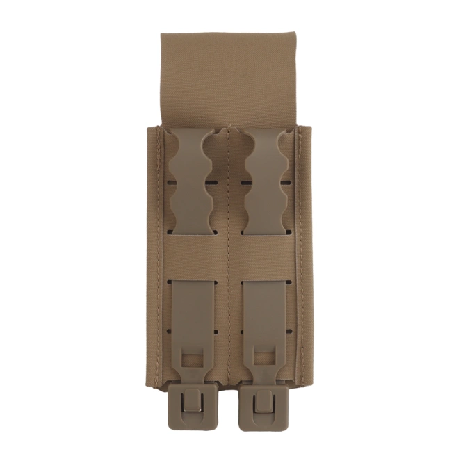 Wosport double magazine pouch Flip Pouch Coyote Brown