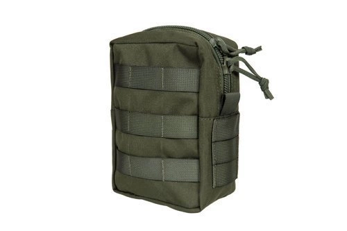 Pochette cargo moyenne MOLLE - vert olive