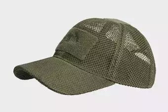 Baseball Mesh Cap - olive green