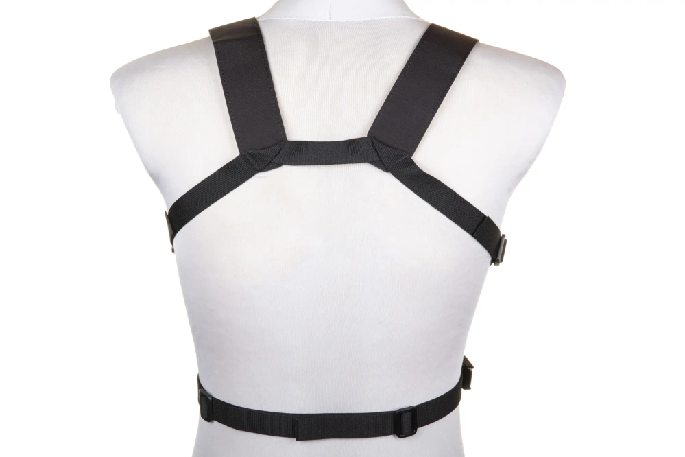 Vesta Chest Rig-Panel Primal Gear Černá