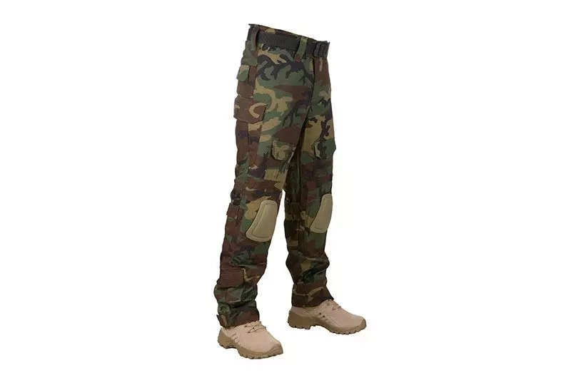 Pantalon Combat Uniforme avec genouillères - boisé