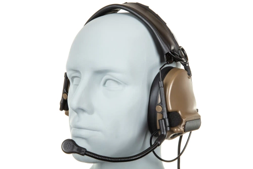 Wosport C5 HD-14-A Tan tactical headset