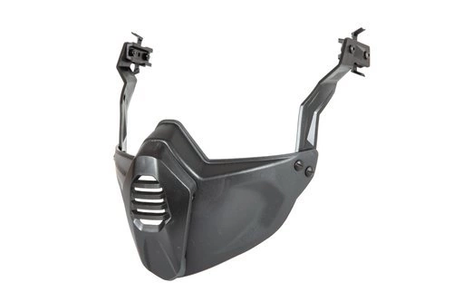 Demi-masque pour casqueet casque- noir