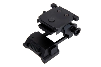 NVG mount for FAST L4 G24 type helmets Black