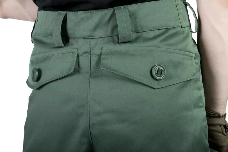 Spodnie parka - oliwkowe