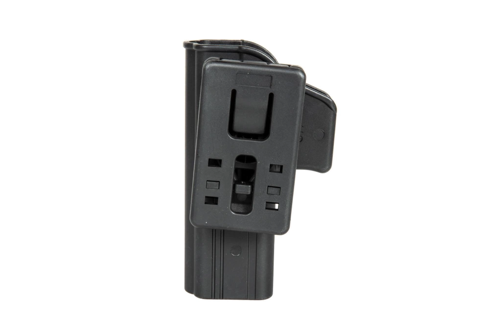 Holster Bouton de déclenchement avec clip ceinture pour pistolets Glock 17 - Noir