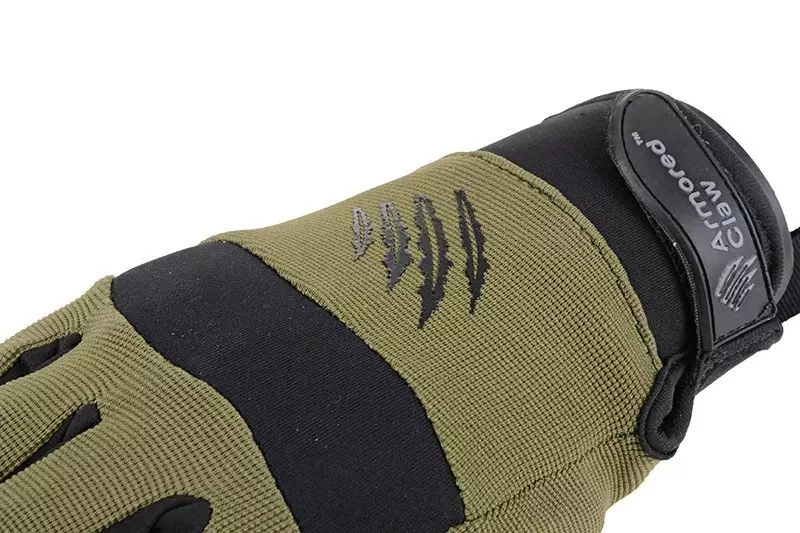Rękawice taktyczne Armored Claw Shooter Cold Weather - oliwkowe