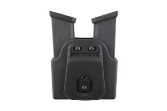 Double Pistol Magazine Pouch (belt) - black