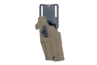 Wosport GB-87 holster with adapter and flipper (left-handed version) Olive