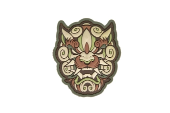 Patch Foo Dog Head 1 - Multicam