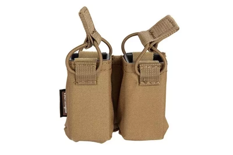 Dvojitý pistolová sumka pro vesty skeletch - Coyote Brown