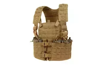 Kamizelka taktyczna typu Chest Rig - coyote brown