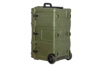 Walizka transportowa Kit Box Hard Case - oliwkowa