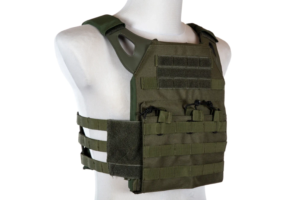 Gilet tactique sauter Plate carrier - Olive