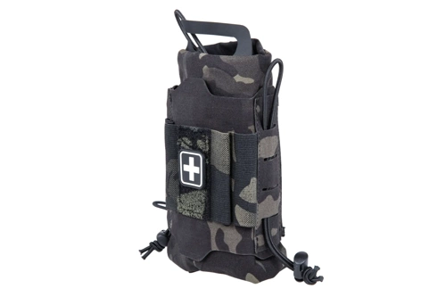 Tactical first aid kit with Molle panel Wosport MC Black