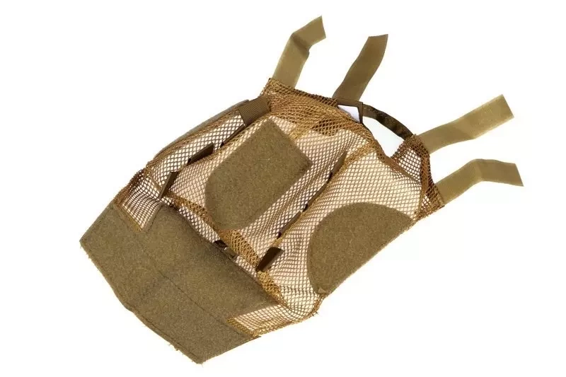 Mesh helmet cover for fast (L) - dark earth