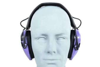 Wosport HD-21 actieve oorbeschermers paars