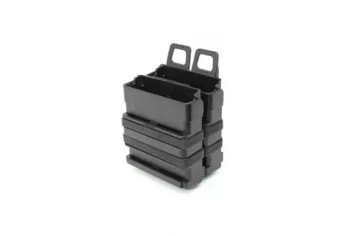 Jeu de 2 étuis FAST pour chargeurs 7,62 - noir