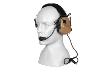 Protections auditives actives M32 - brun coyote