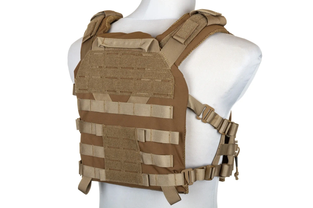 Specna Arms Tactical QR IV Tan Vesta na nošení plátů