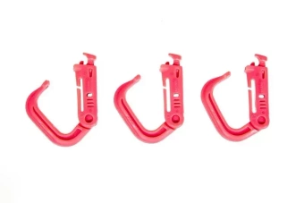 Sada 3 přezek Grmlock - růžová