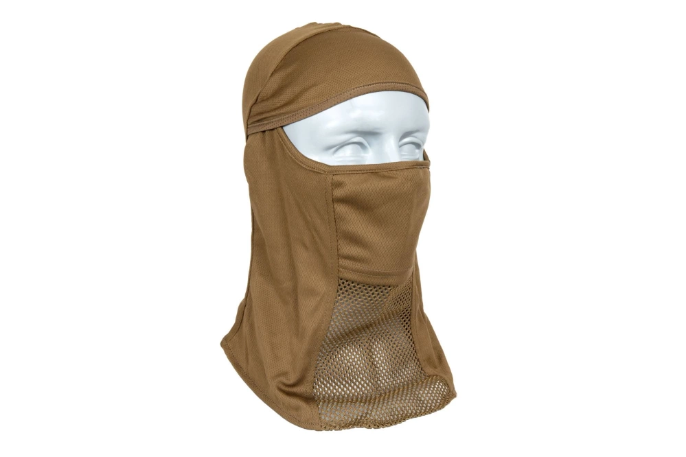 Cagoule légère avec protection du visage - Tan