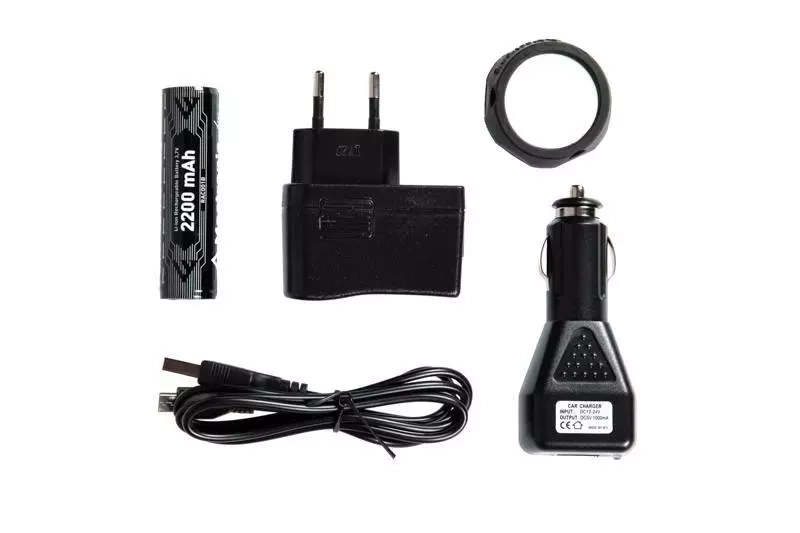 Lampe Black Eye 420 (rechargeable) + jeu de filtres