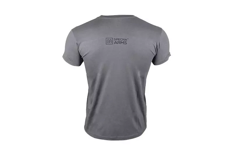 T-shirt Specna Arms - Your Way Of Airsoft 01 - gris/noir