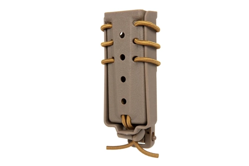 Wosport Urban Assault Long Quick Pull Tan 9mm magazine pouch