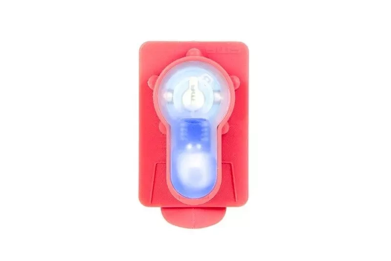 Elektronický popisovač Lightbuck Card Button - růžový (modré světlo)