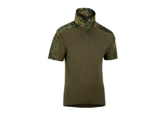 Combat Shirt With Short Sleeves - Flecktarn