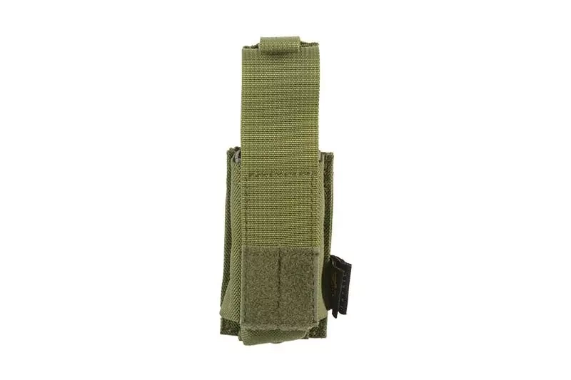 Pojedyncza ładownica na magazynek pistoletowy 9mm - olive drab