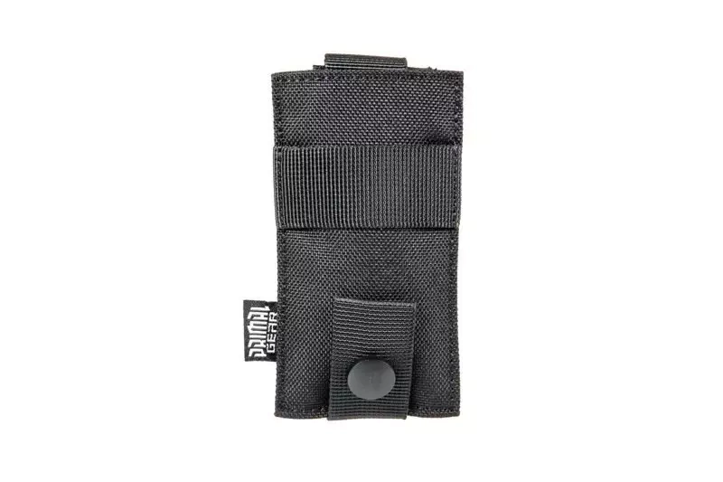 Pochette avec marqueur de frappe - noir