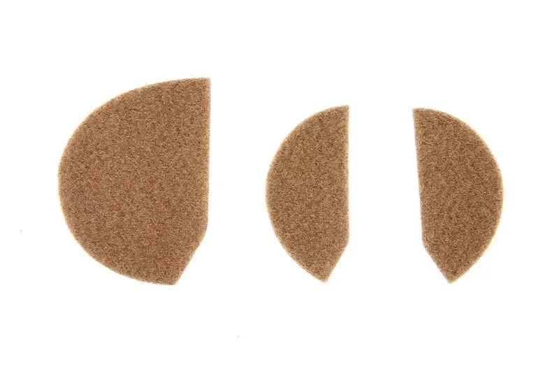 Hook&Loop hearing protectors stickers - Tan