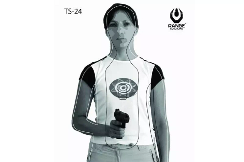 TS-24 Shooting Targets - 50 Pcs