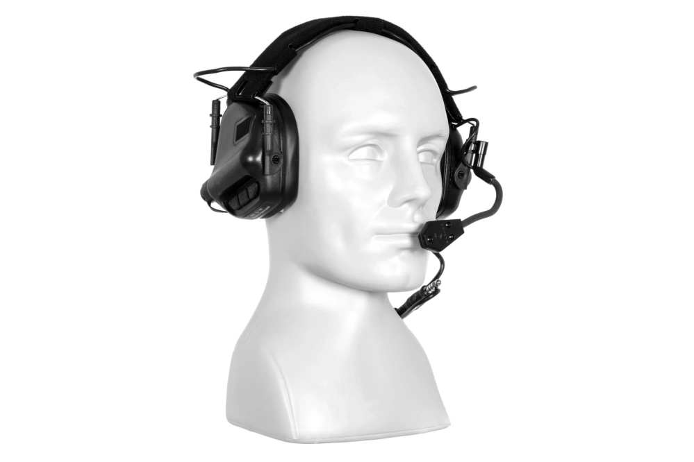 Aktywne ochronniki słuchu M32 - czarne