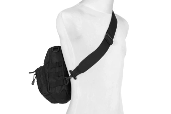 Sac à bandoulière tactique - noir