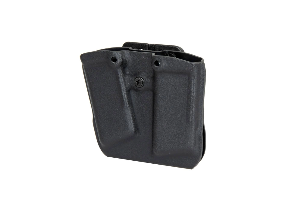 Kydex pochette pour 2 chargeurs Glock - noir
