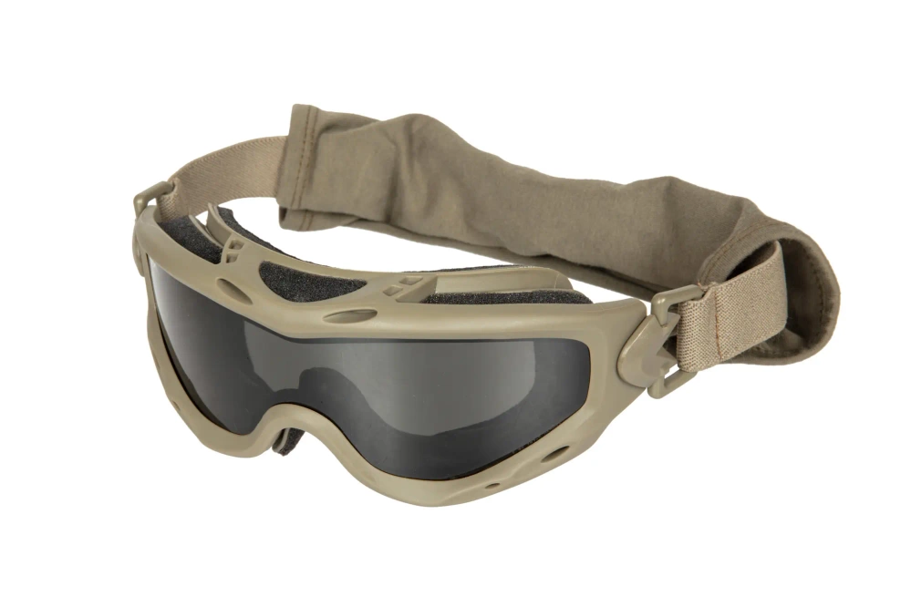 Wiley X® SPEAR Dual Lens Googles - Matte Tan