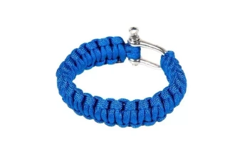 Bracelet de survie (U) - bleu