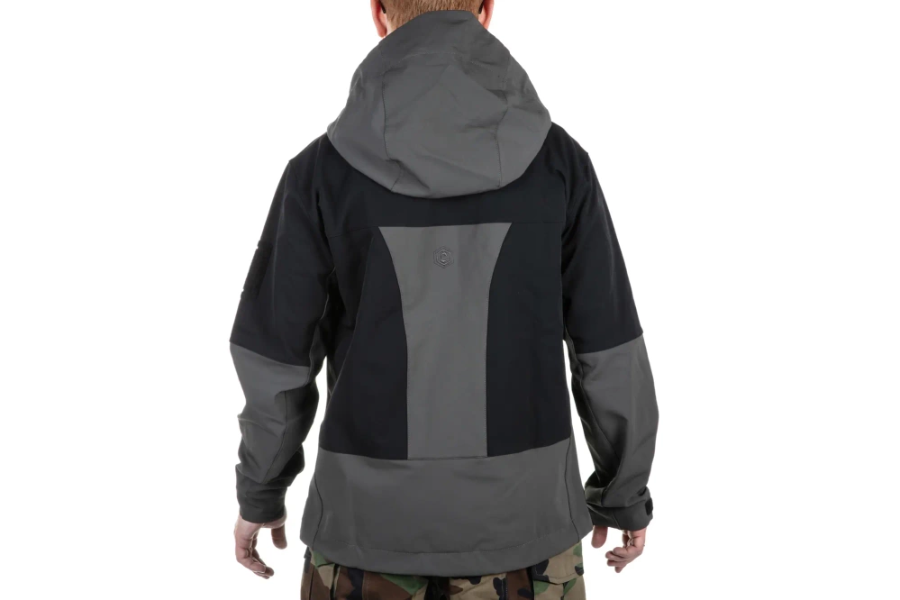 Kurtka Softshell Emerson Gear Blue Label "Spinosaurus" Szara