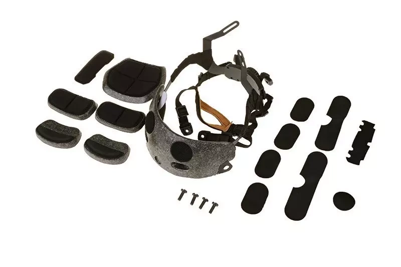 Retention and lining for the OPS CORE ACH type helmets - black